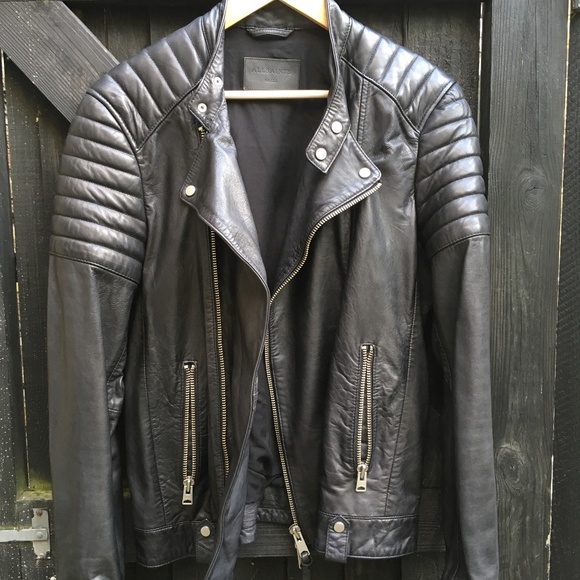 All Saints Leather Jacket - Picture 4 of 5